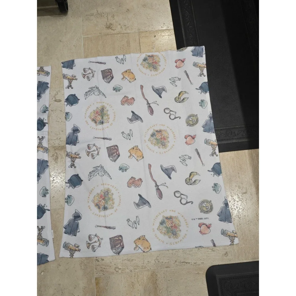 Lot of 2 NWOT Harry Potter Baby Blanket  30